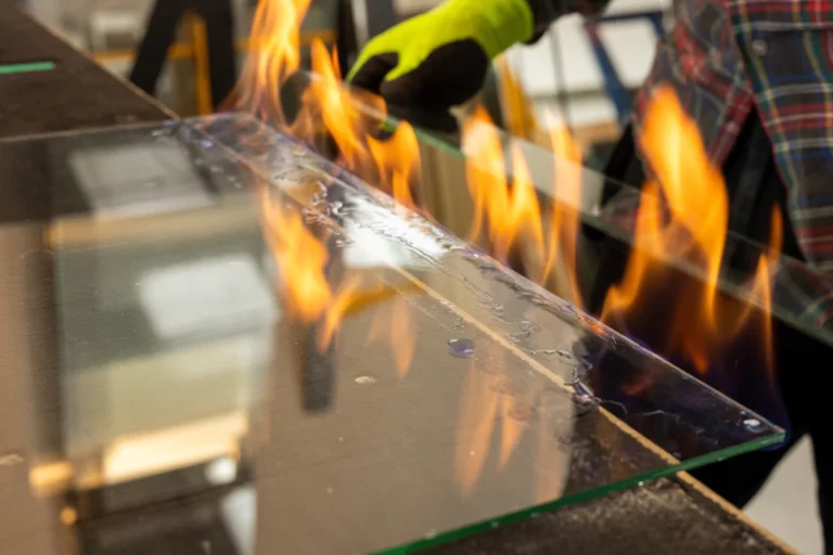 Verre anti-feu et film de protection (2)